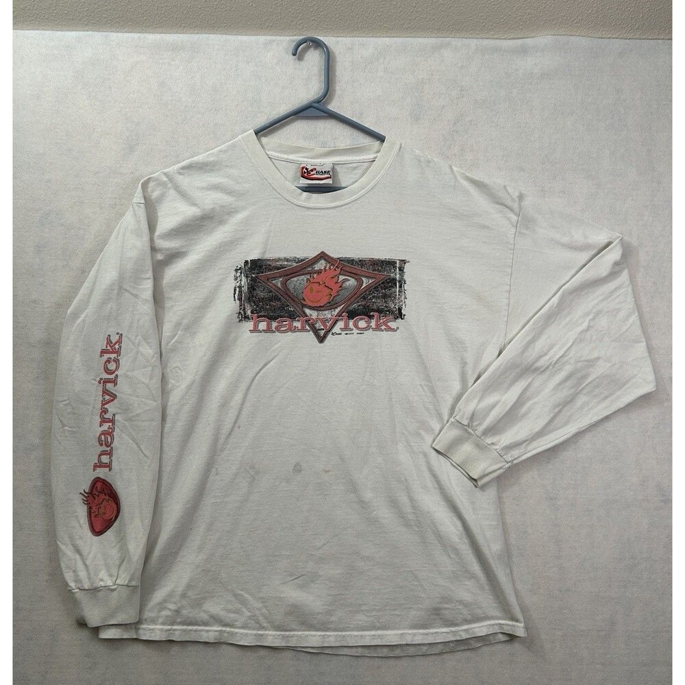 Vintage Chase Authentics Kevin Harvick 29 NASCAR Long Sleeve Shirt Mens Large